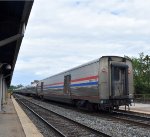 Viewliner Baggage Car on the rear of Northbound Amtrak Train # 80 at ALX 